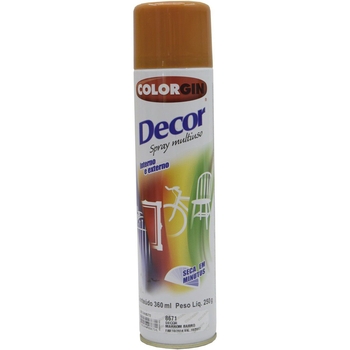 Spray Marrom Barroco 360ml Colorgin Decor