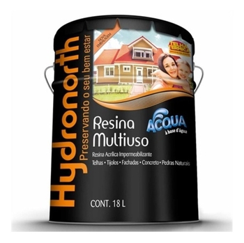 Resina Acqua Incolor Hydronorth 18l