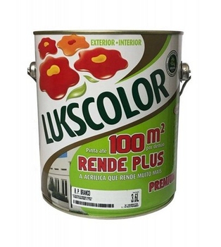 Tinta Acr. Branco Fo Lukscolor Rendeplus Premium 3,6l