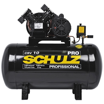 Schulz Compressor de Ar Csv10/100 Monofasico 2p 60hz 2cv 220v Pro