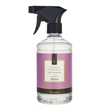 Agua Perfumada Lavanda Francesa Bact/antim Via Aroma 500ml
