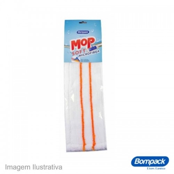 Refil Mop Soft Microfibra Bompack