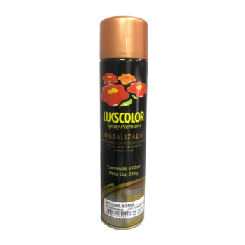 Spray Cobre Interior Metalizada Premium Lukscolor 0,35l