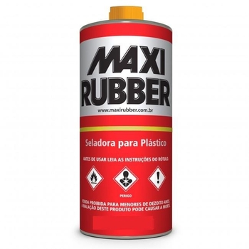 Selador Para Plastico Maxi Rubber 500ml