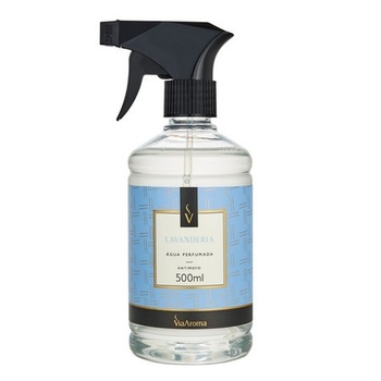 Agua Perfumada Lavanderia Bact/antim Via Aroma 500ml