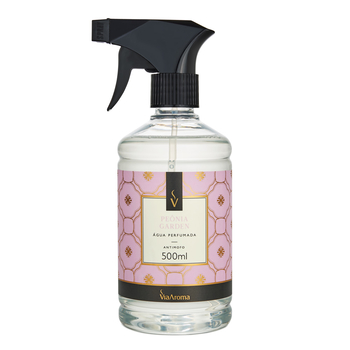 Agua Perfumada Peonia Garden Bact/antim Via Aroma 500ml
