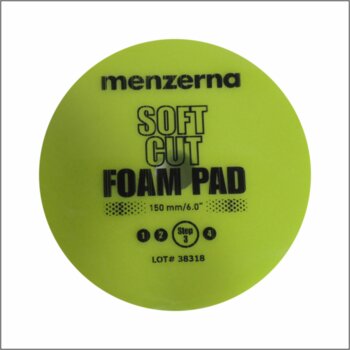 Boina Espuma Verde 5 Menzerna - Lustro Soft Cut Foam Pad