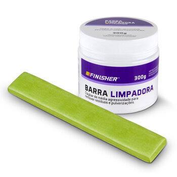 Barra Media Limpadora (clay Bar) - Pote 300g Finisher