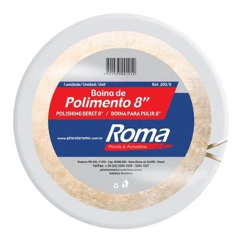 Boina de Lã de Amarrar Sem Prato Roma 8 200 8