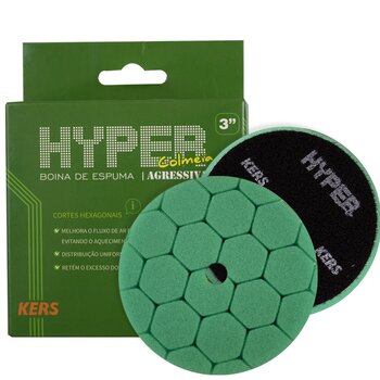 Boina de Espuma Hyper 3 Verde Agressiva Kers