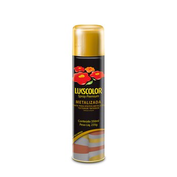 Spray Cobre Interior Metalizada Premium Lukscolor 0,35l