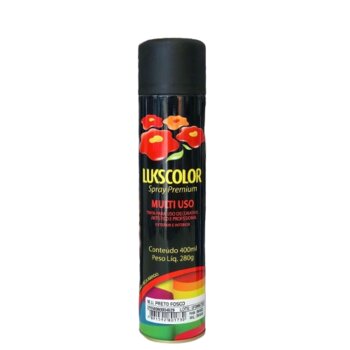 Spray Preto Br Lukscolor 0,4l