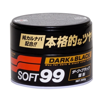 Cera Em Pasta de Carnauba Dark & Black 300gr - Para Carros Escuros Soft99