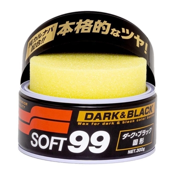 Cera Em Pasta de Carnauba Dark & Black 300gr - Para Carros Escuros Soft99