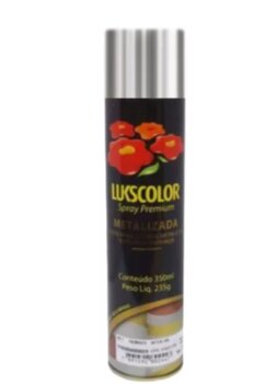 Spray Cromado Interior Metalizada Premium Lukscolor 0,35l