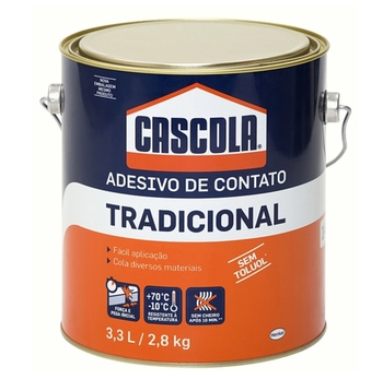 Cola Contato Cascola Tradicional 2,8kg Sem Toluol