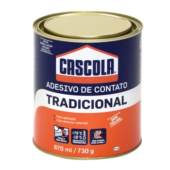 Cola Contato Cascola Tradicional 730g / 870ml Sem Toluol