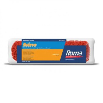 Rolo Textura 23 Cm Roma Vermelho 433-23