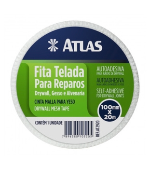 Fita Telada Reparos 100mmx20m Atlas