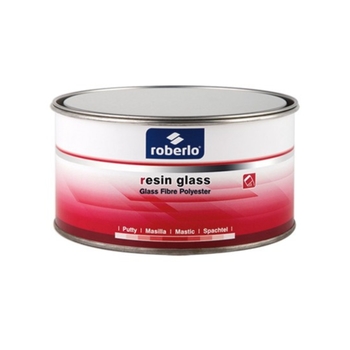 Resin Glass Masilla Fibras - 750gr Roberlo