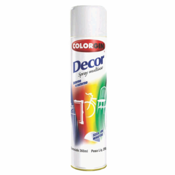 Spray Branco Br 360ml Colorgin Decor