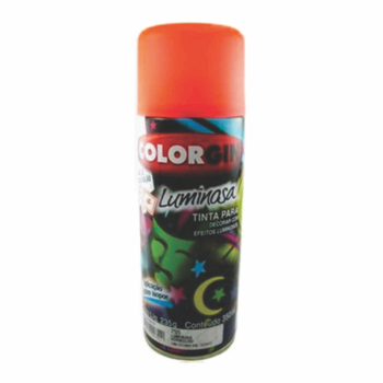Spray Luminoso Vermelho 350ml Colorgin