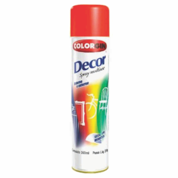Spray Vermelho 360ml Colorgin Decor