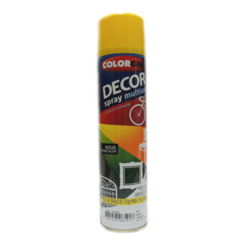 Spray Amarelo 360ml Colorgin Decor